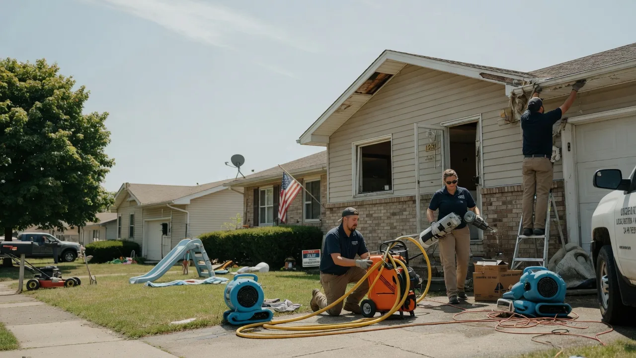 Water Damage Restoration in South Wilmington, IL near me